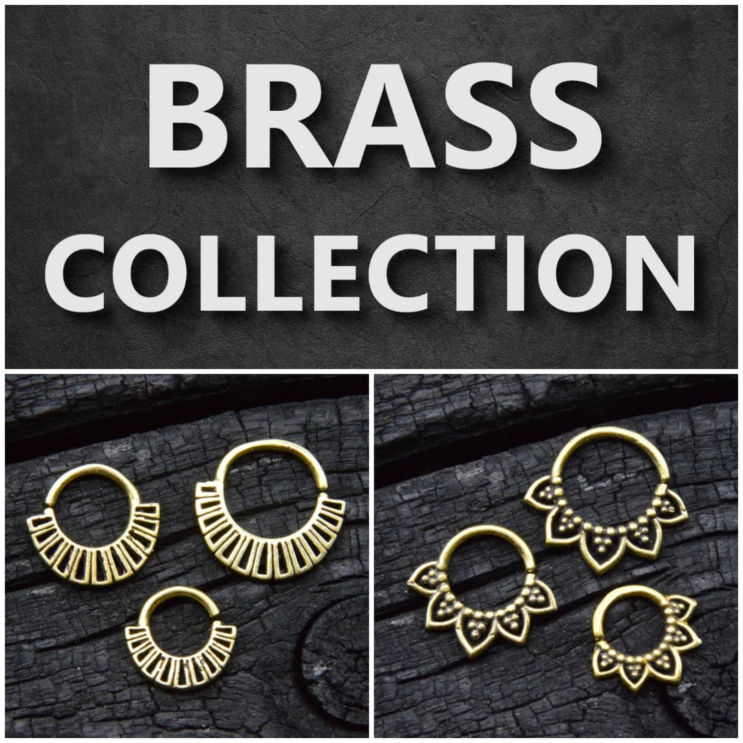 Piercing - Kollektion - Material Messing