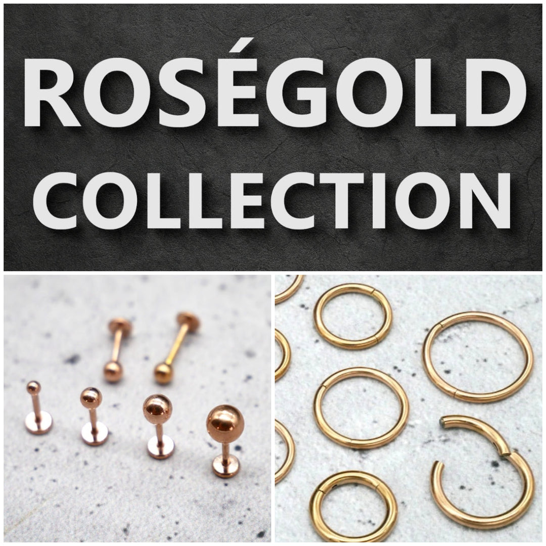 Piercing - Kollektion - Farbe Rosegold