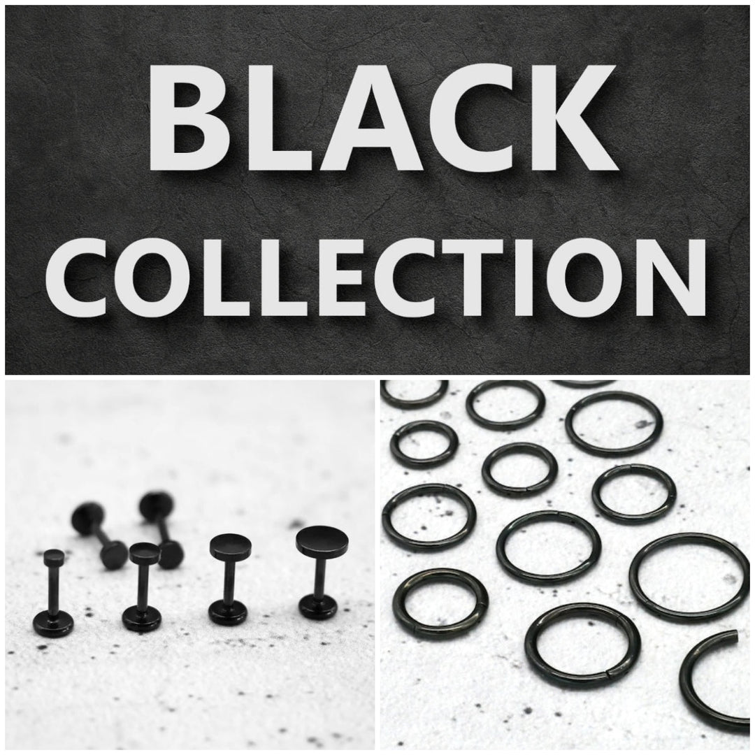 Piercing - Kollektion - Farbe Schwarz