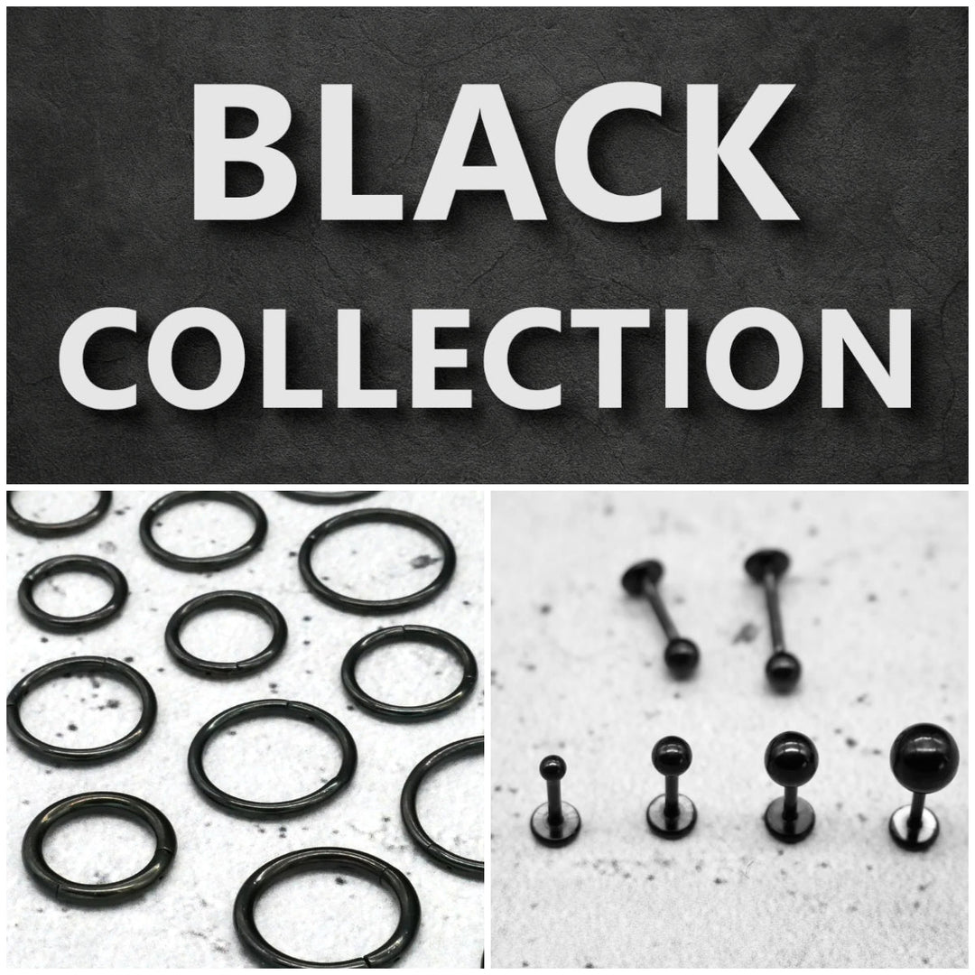 Ohrringe - Kollektion - Farbe Schwarz
