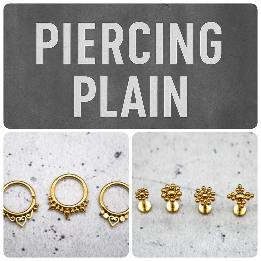 Piercing - ohne Gemstone