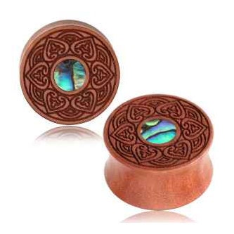 1x Plug Sawo Wood Abalone - F1