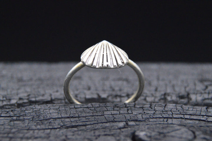 925er Silber Ring LITTLE SHELL