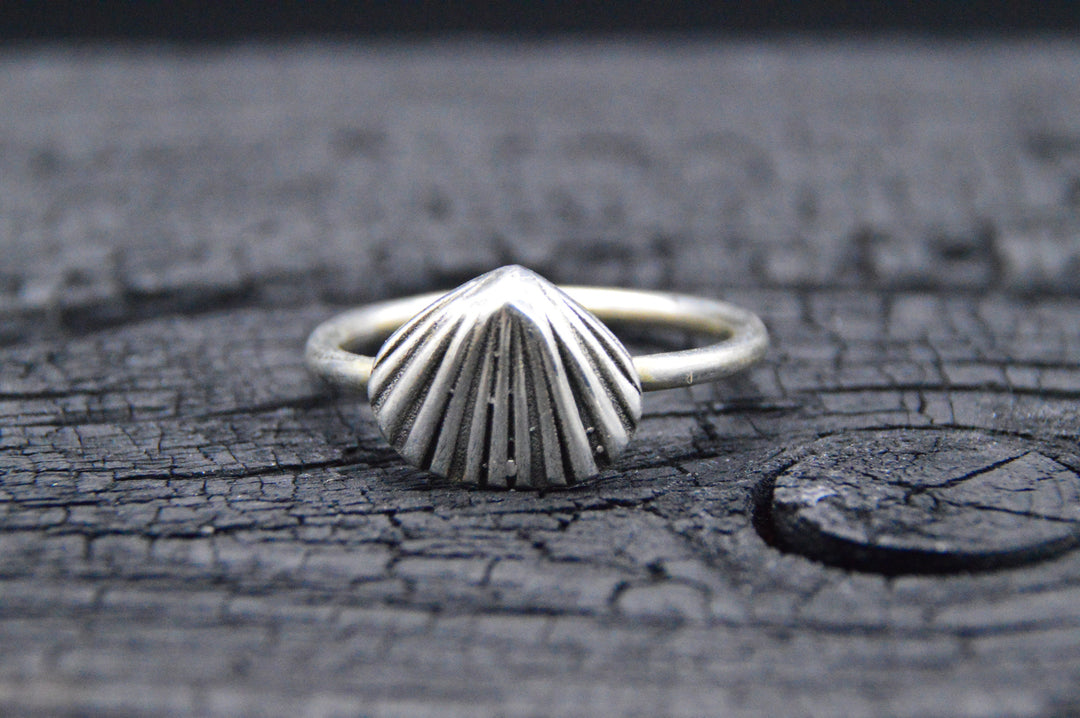 925er Silber Ring LITTLE SHELL