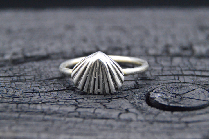 925er Silber Ring LITTLE SHELL