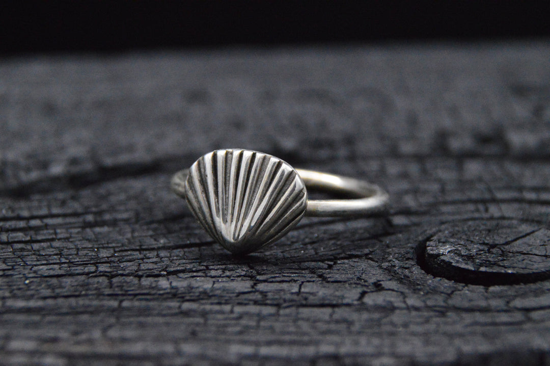 925er Silber Ring LITTLE SHELL