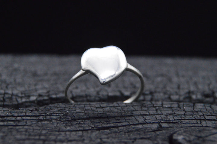 925er Silber Ring HEART