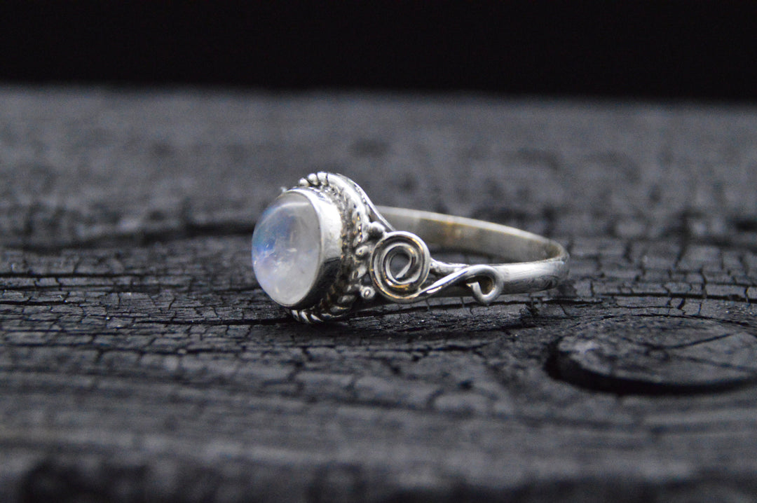 925er Silber Ring LUNA