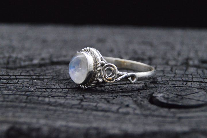 925er Silber Ring LUNA