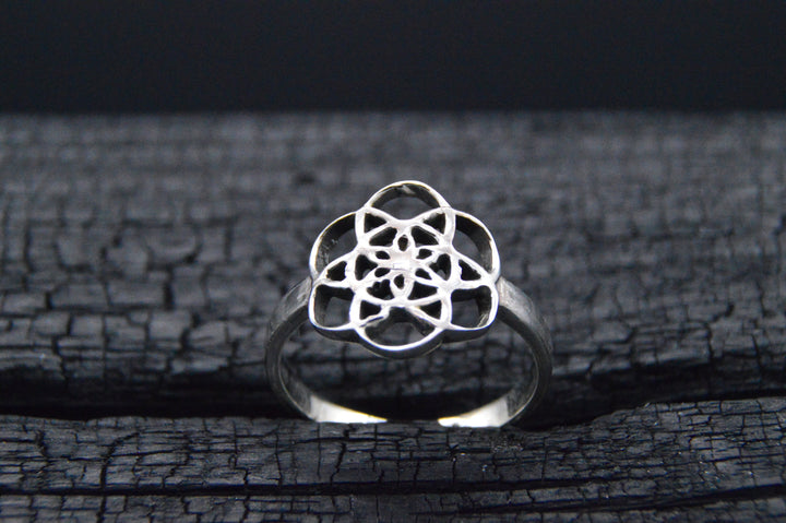 925er Silber Ring LIFE