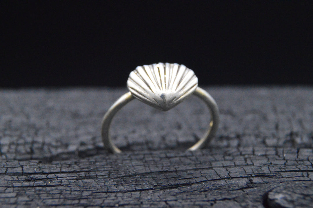 925er Silber Ring LITTLE SHELL