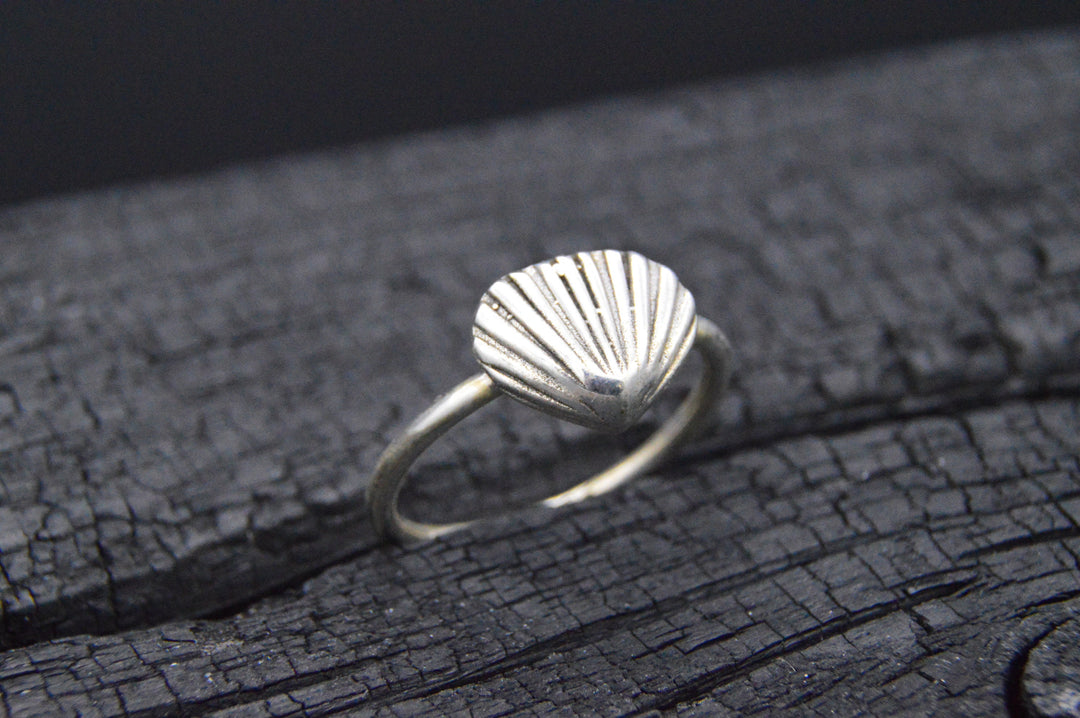 925er Silber Ring LITTLE SHELL