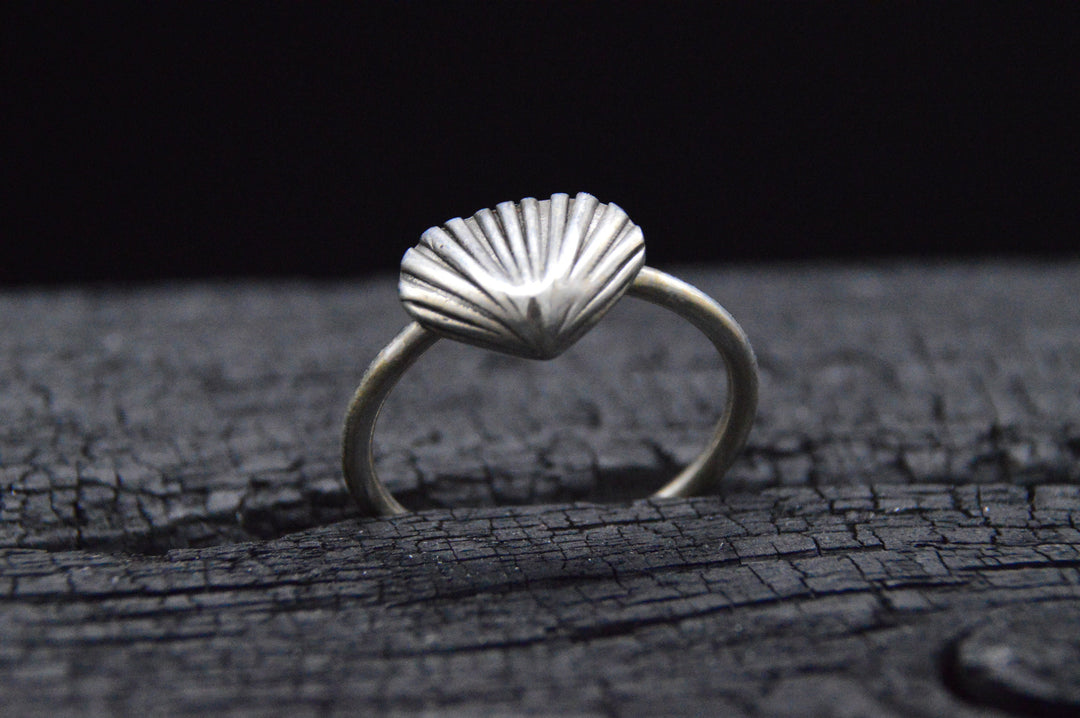 925er Silber Ring LITTLE SHELL