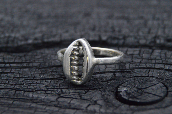 925er Silber Ring OPEN WATER