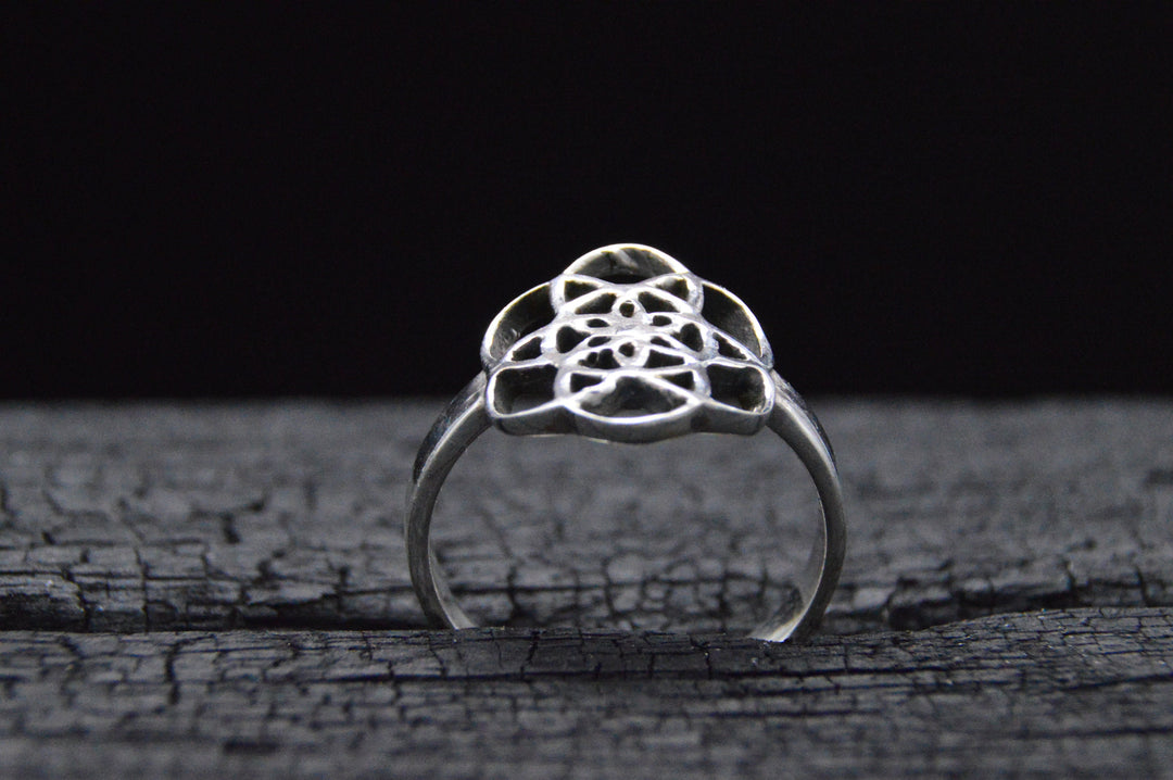 925er Silber Ring LIFE
