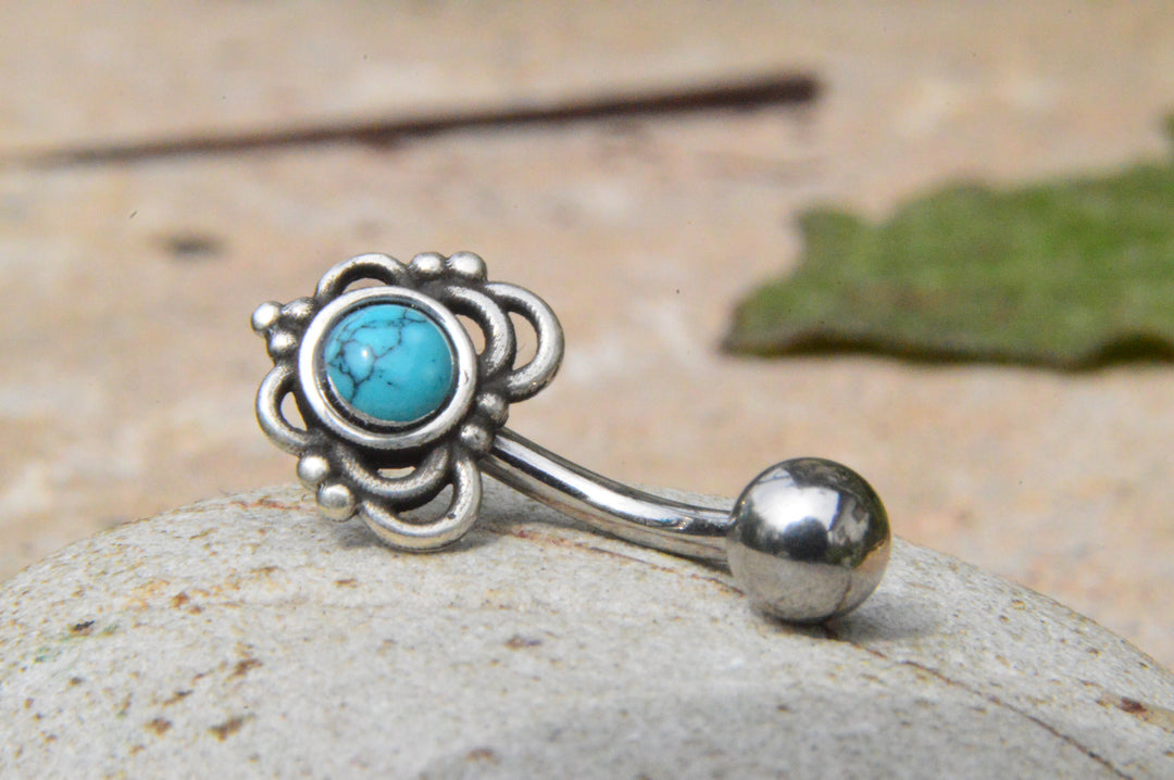Bauchnabelpiercing 925er Silber - 1N/10