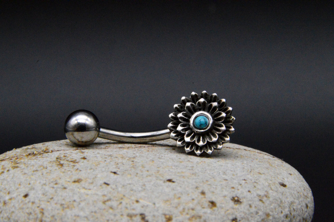 Bauchnabelpiercing 925er Silber - 1N/10