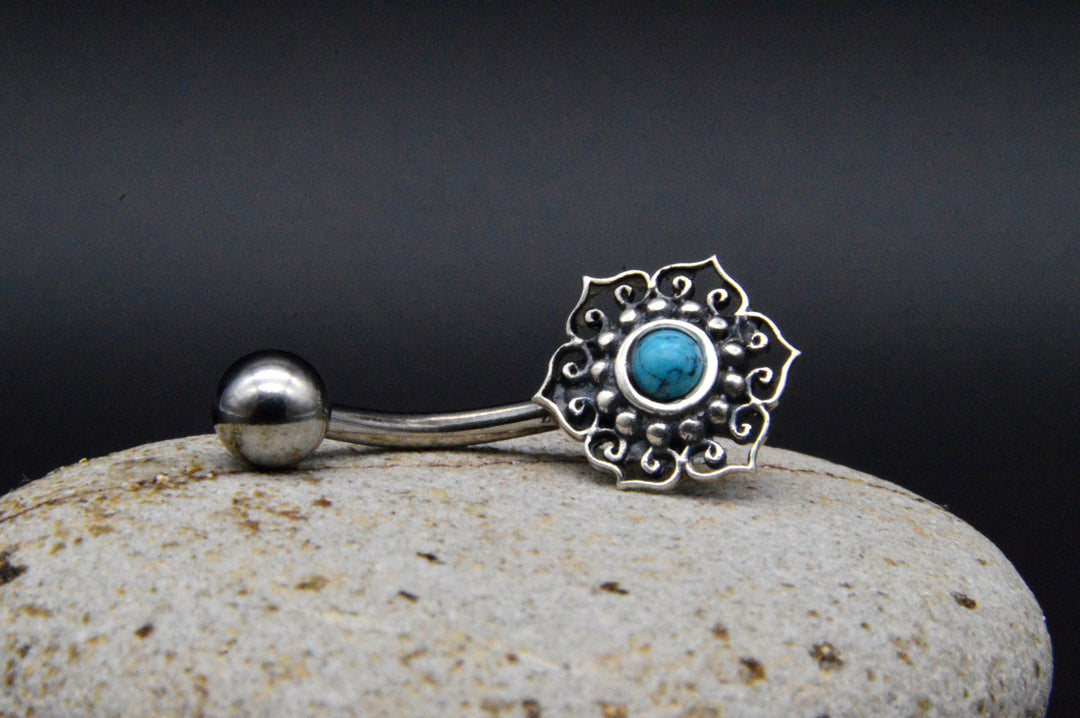 Bauchnabelpiercing 925er Silber - 1N/10