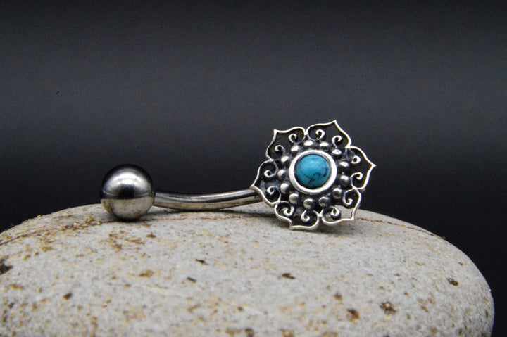 Bauchnabelpiercing 925er Silber - 1N/10