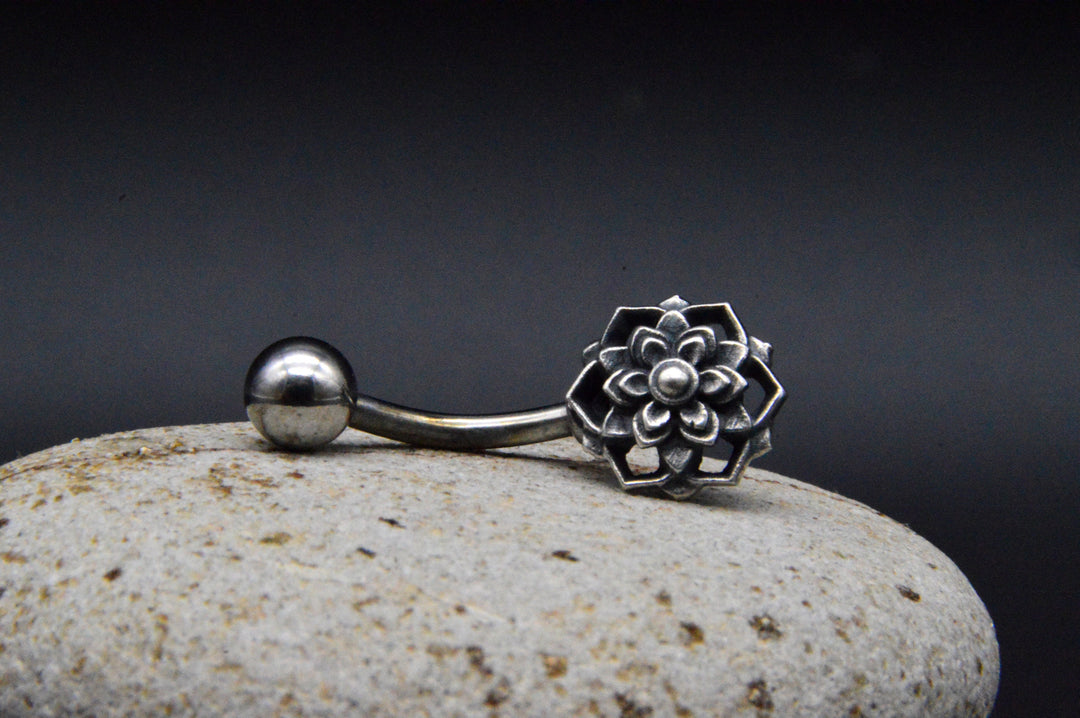 Bauchnabelpiercing 925er Silber - 1N/10