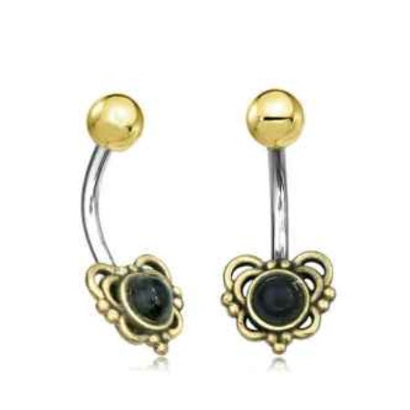 Bauchnabelpiercing 316L Stahl - 1N/02