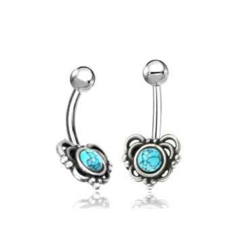 Bauchnabelpiercing 925er Silber - 1N/10