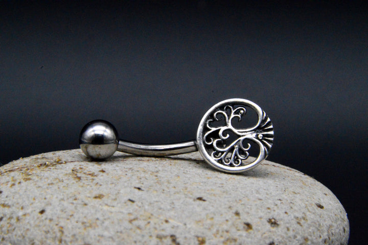 Bauchnabelpiercing 925er Silber - 1N/10
