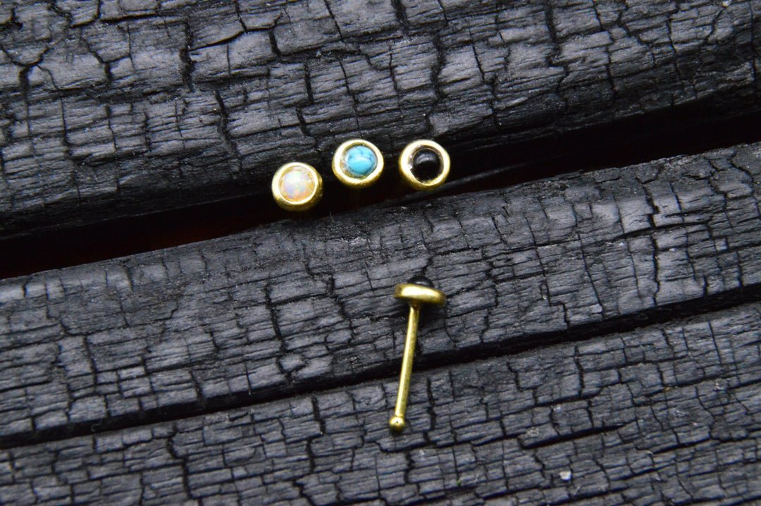 Piercing/Stecker 0,8mm - 1J/17