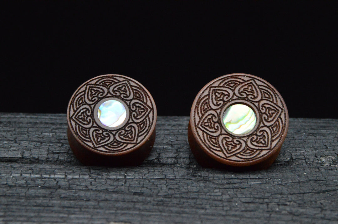 1x Plug Sawo Wood Abalone - F1