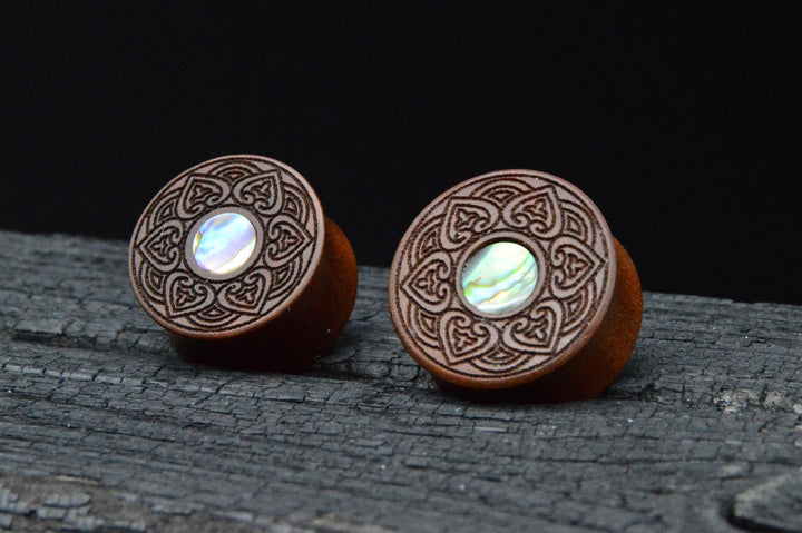 1x Plug Sawo Wood Abalone - F1