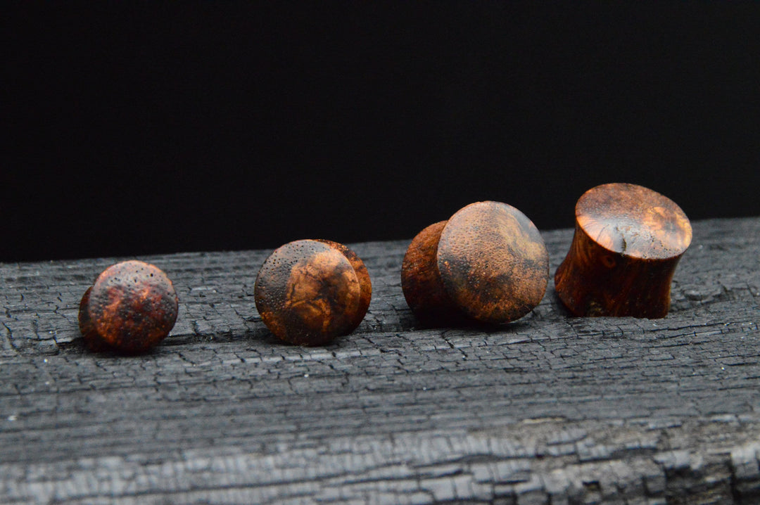 1x Plug Honey Wood 3-12mm - C1