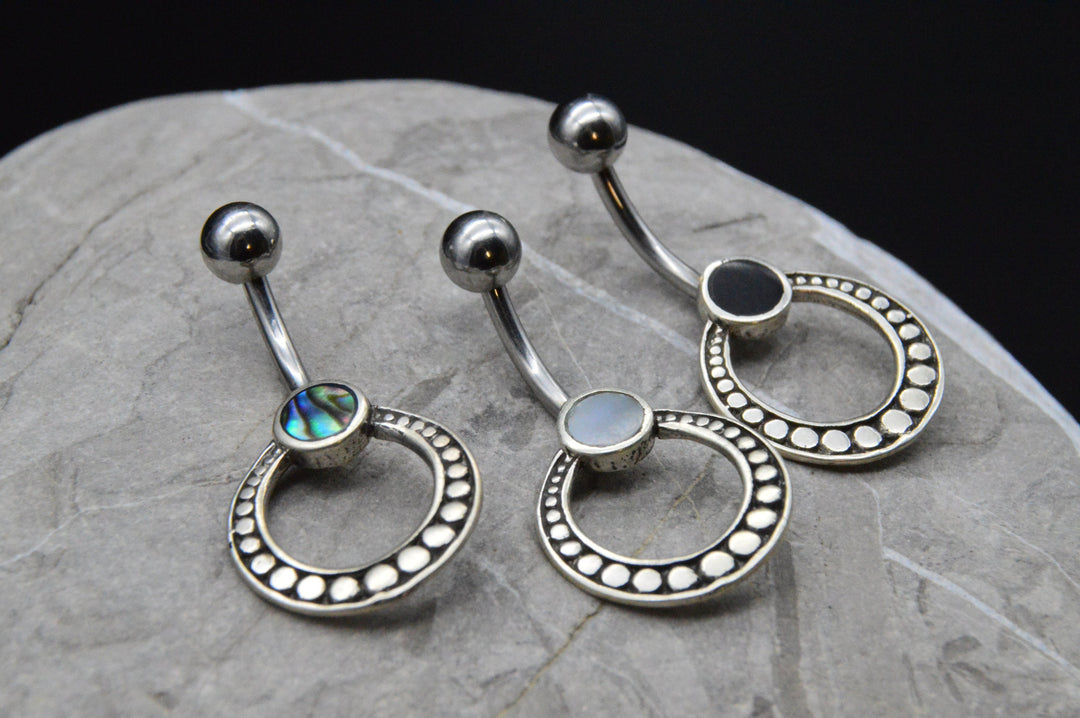 Bauchnabelpiercing 925er Silber - 1N/08
