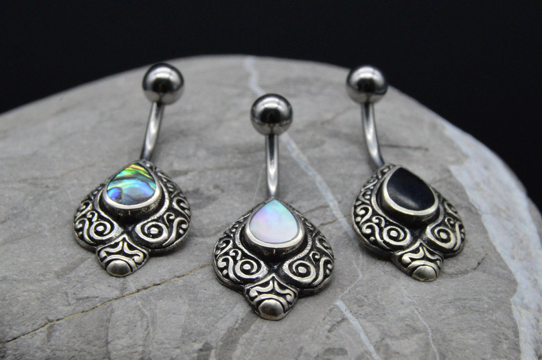 Bauchnabelpiercing 925er Silber - 1N/07