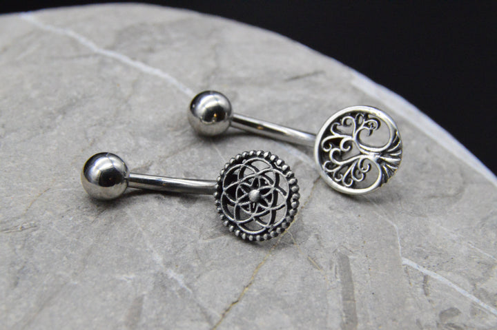 Bauchnabelpiercing 925er Silber - 1N/10