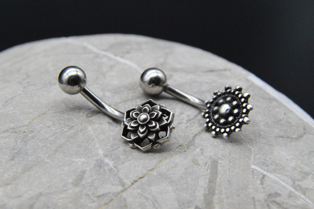 Bauchnabelpiercing 925er Silber - 1N/10