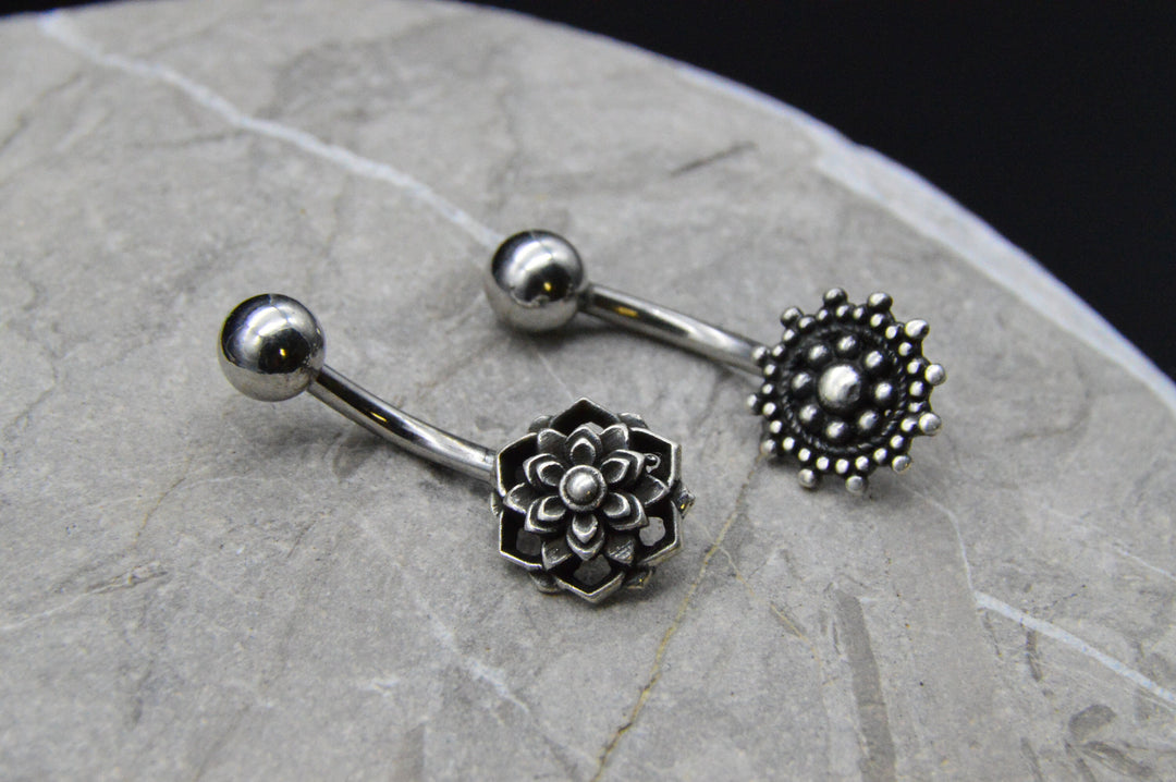 Bauchnabelpiercing 925er Silber - 1N/10