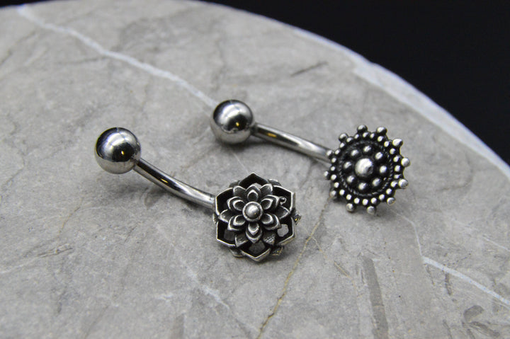 Bauchnabelpiercing 925er Silber - 1N/10