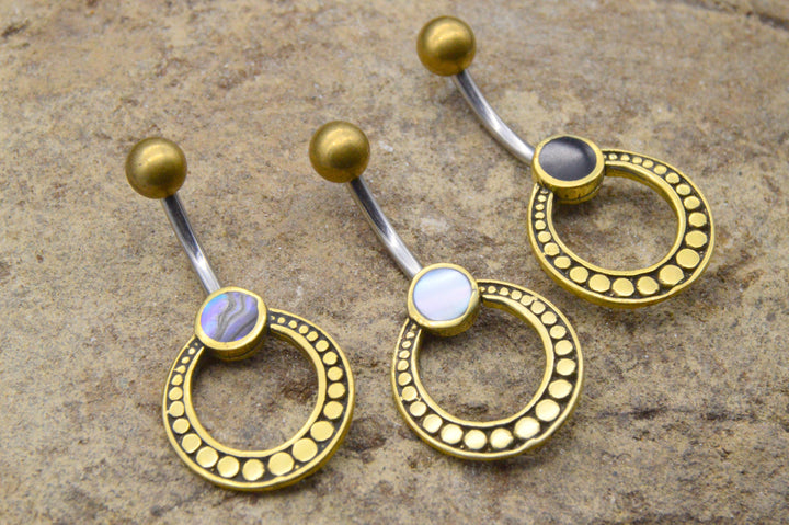 Bauchnabelpiercing 316L Stahl - 1N/03