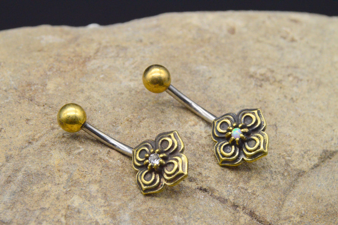 Bauchnabelpiercing 316L Stahl - 1N/05
