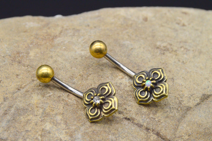 Bauchnabelpiercing 316L Stahl - 1N/05
