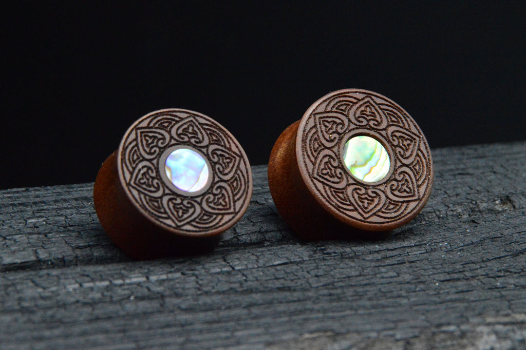 1x Plug Sawo Wood Abalone - F1