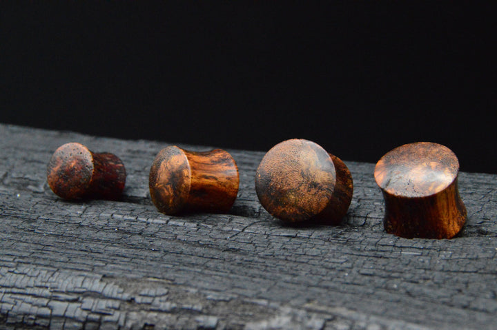 1x Plug Honey Wood 3-12mm - C1