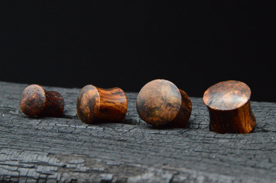 1x Plug Honey Wood 3-12mm - C1