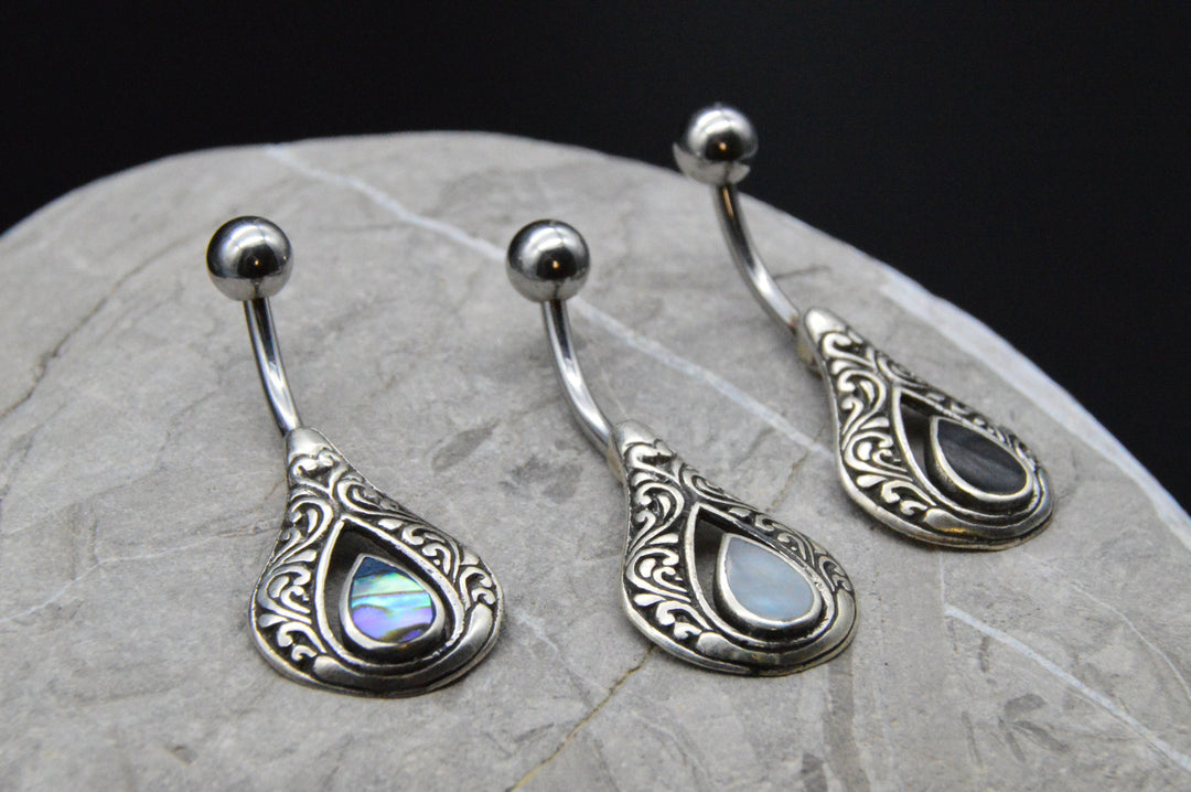 Bauchnabelpiercing 925er Silber - 1N/08