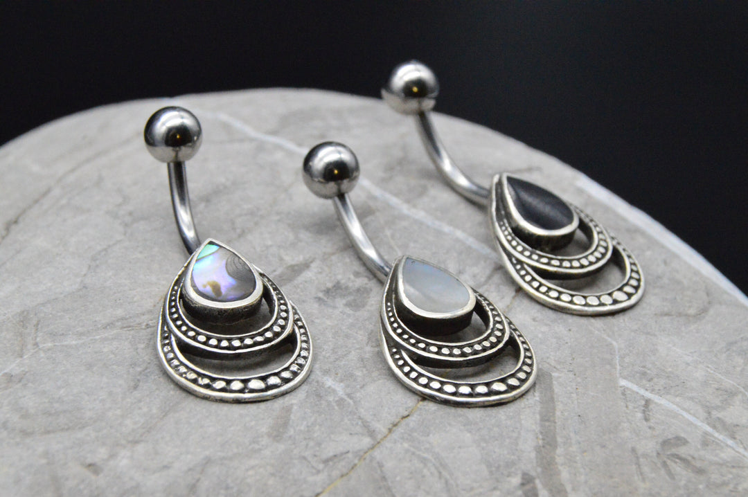 Bauchnabelpiercing 925er Silber - 1N/08