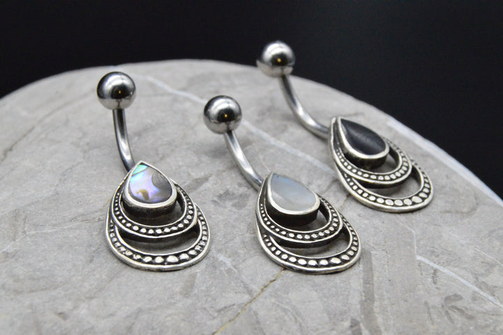 Bauchnabelpiercing 925er Silber - 1N/08
