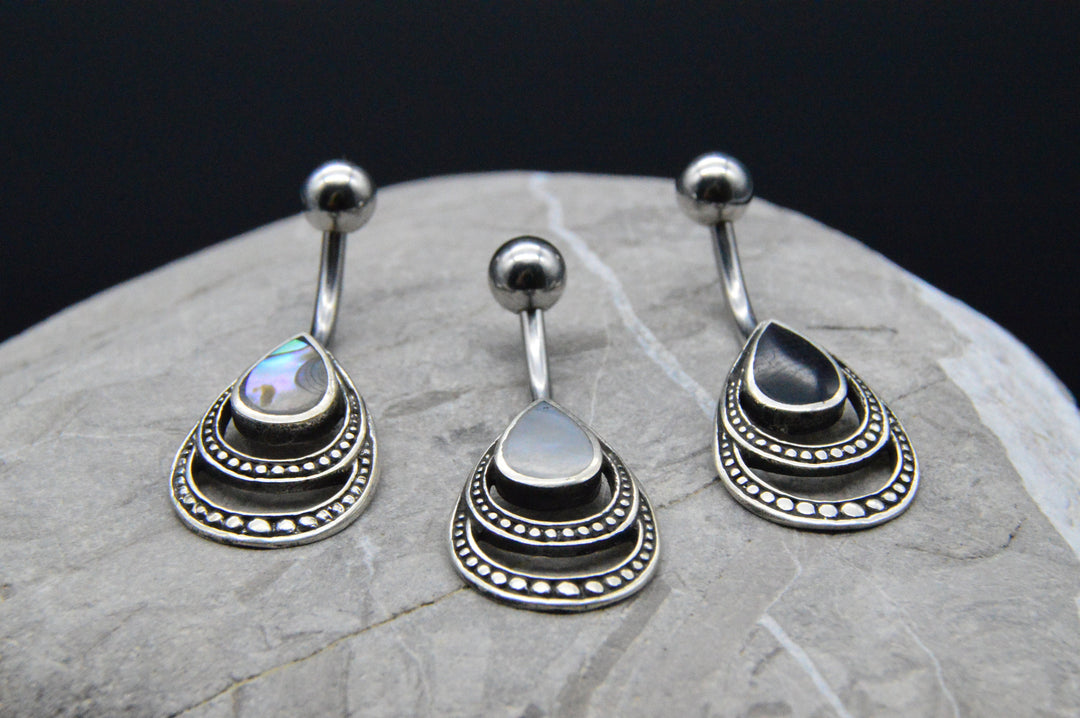 Bauchnabelpiercing 925er Silber - 1N/08