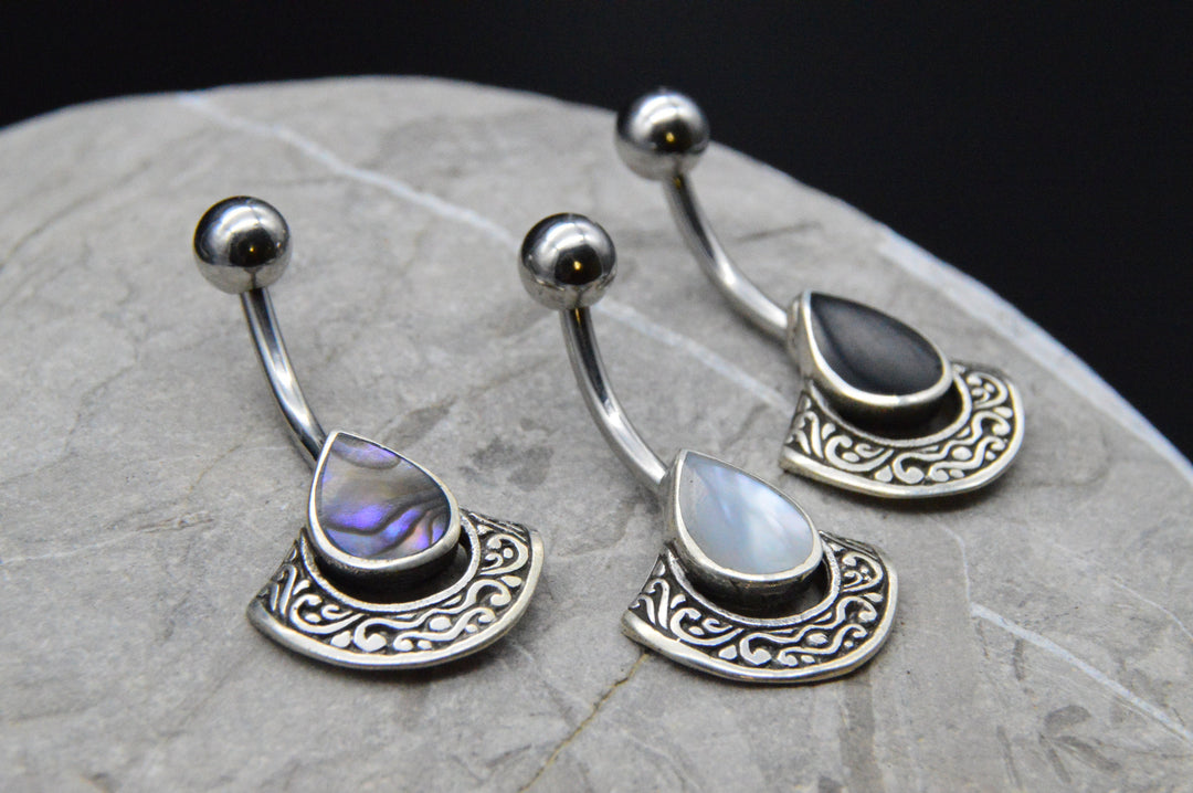 Bauchnabelpiercing 925er Silber - 1N/07