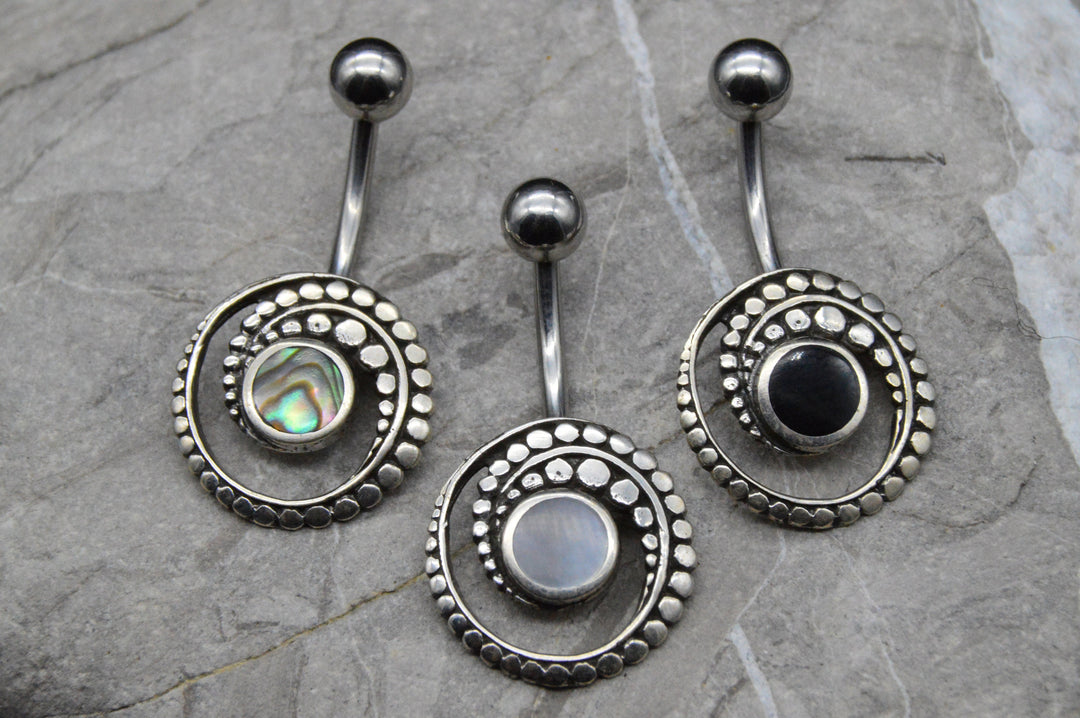Bauchnabelpiercing 925er Silber - 1N/07