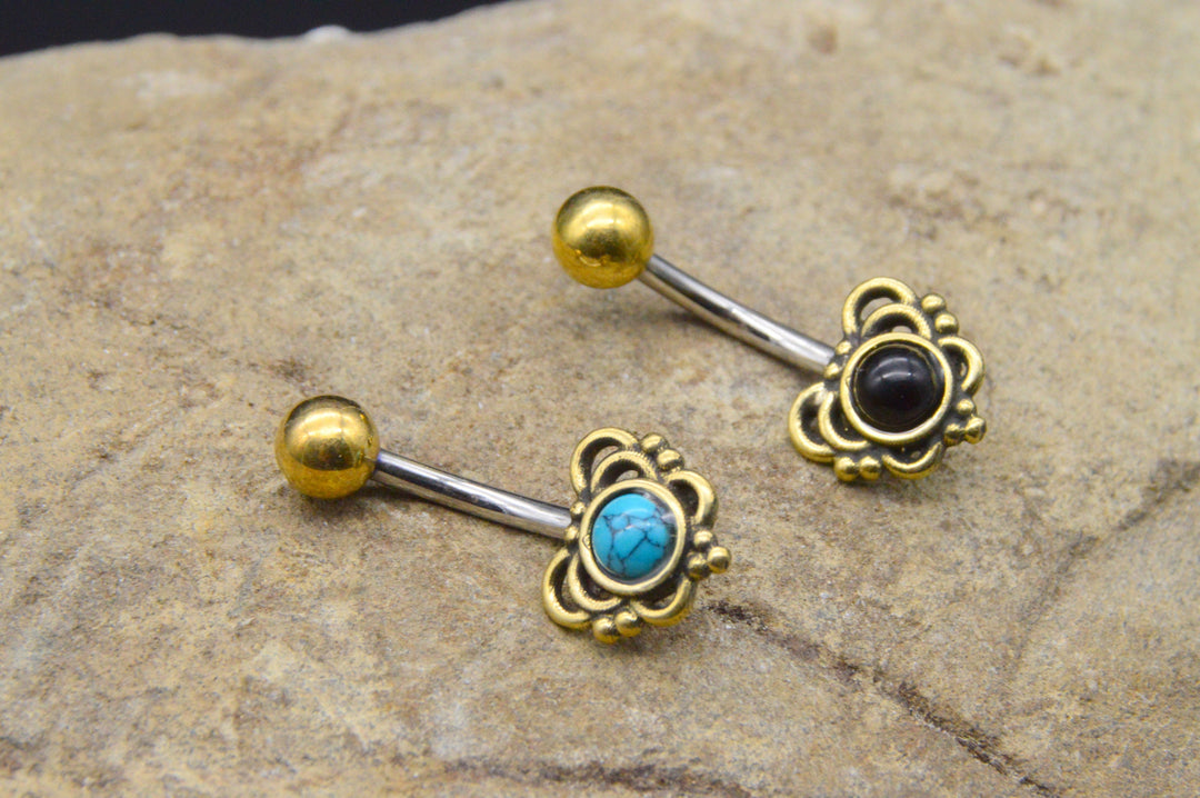 Bauchnabelpiercing 316L Stahl - 1N/02